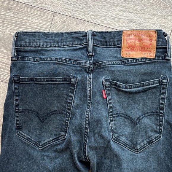 Levi's Dark Blue Denim Jeans - Picture 5 of 6